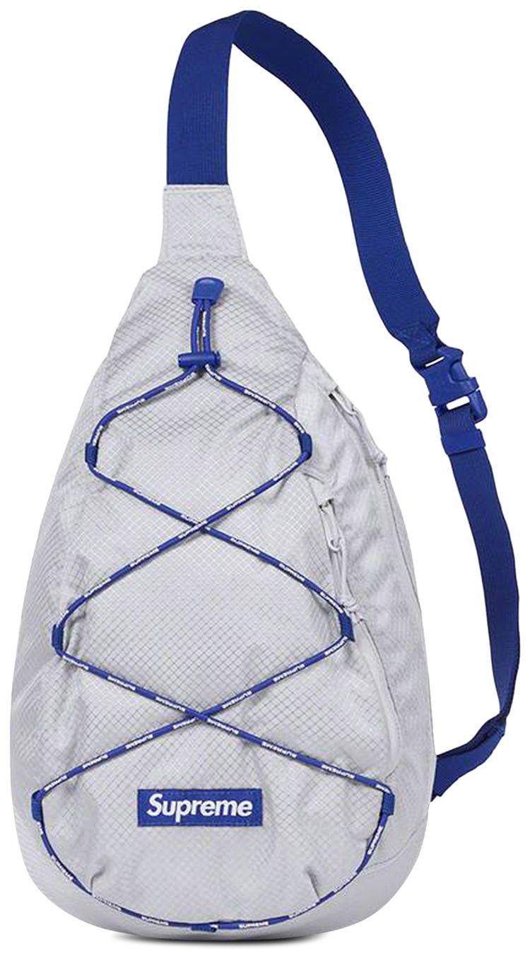 Supreme Sling Bag Silver