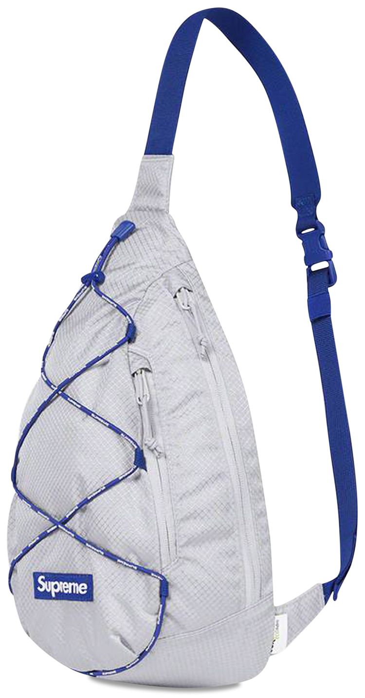 Supreme Sling Bag Silver