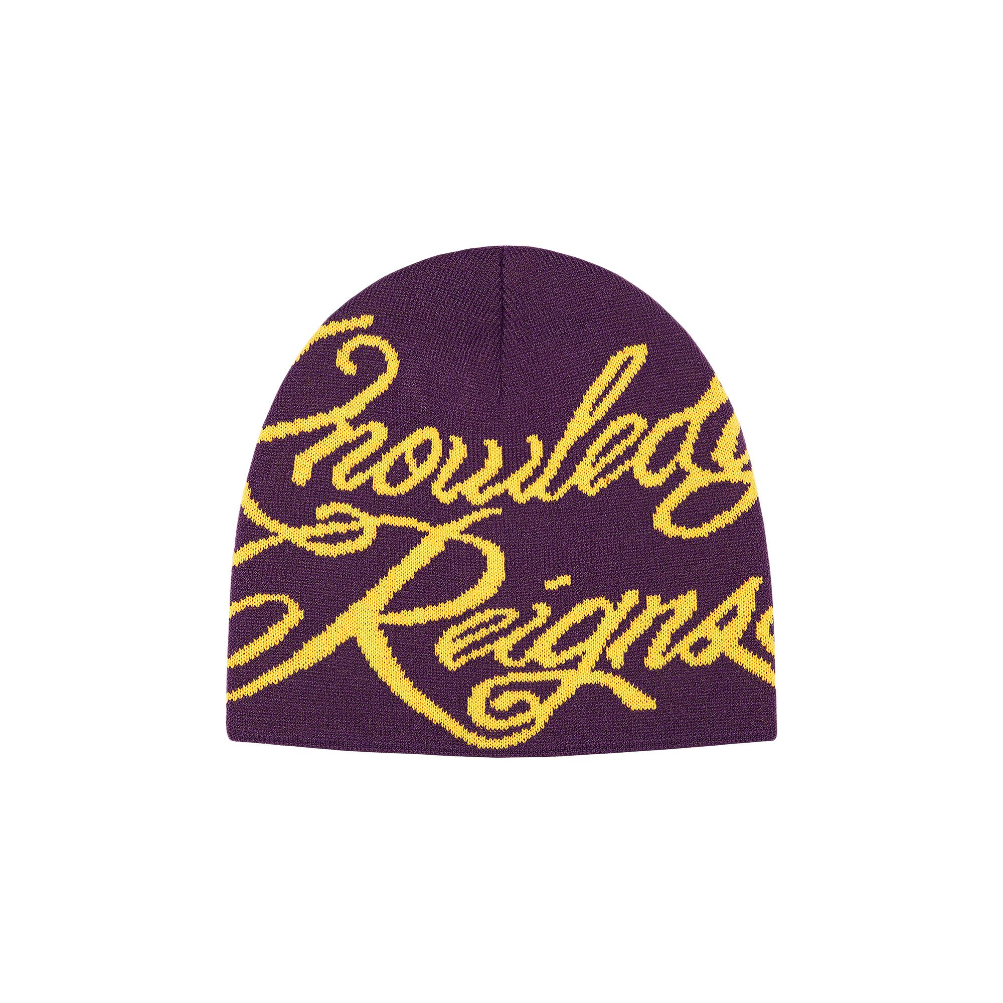 Buy Supreme Knowledge Reigns Beanie 'Purple' - SS22BN27 PURPLE | GOAT