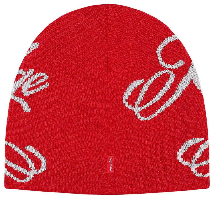 Supreme Knowledge Reigns Beanie Red