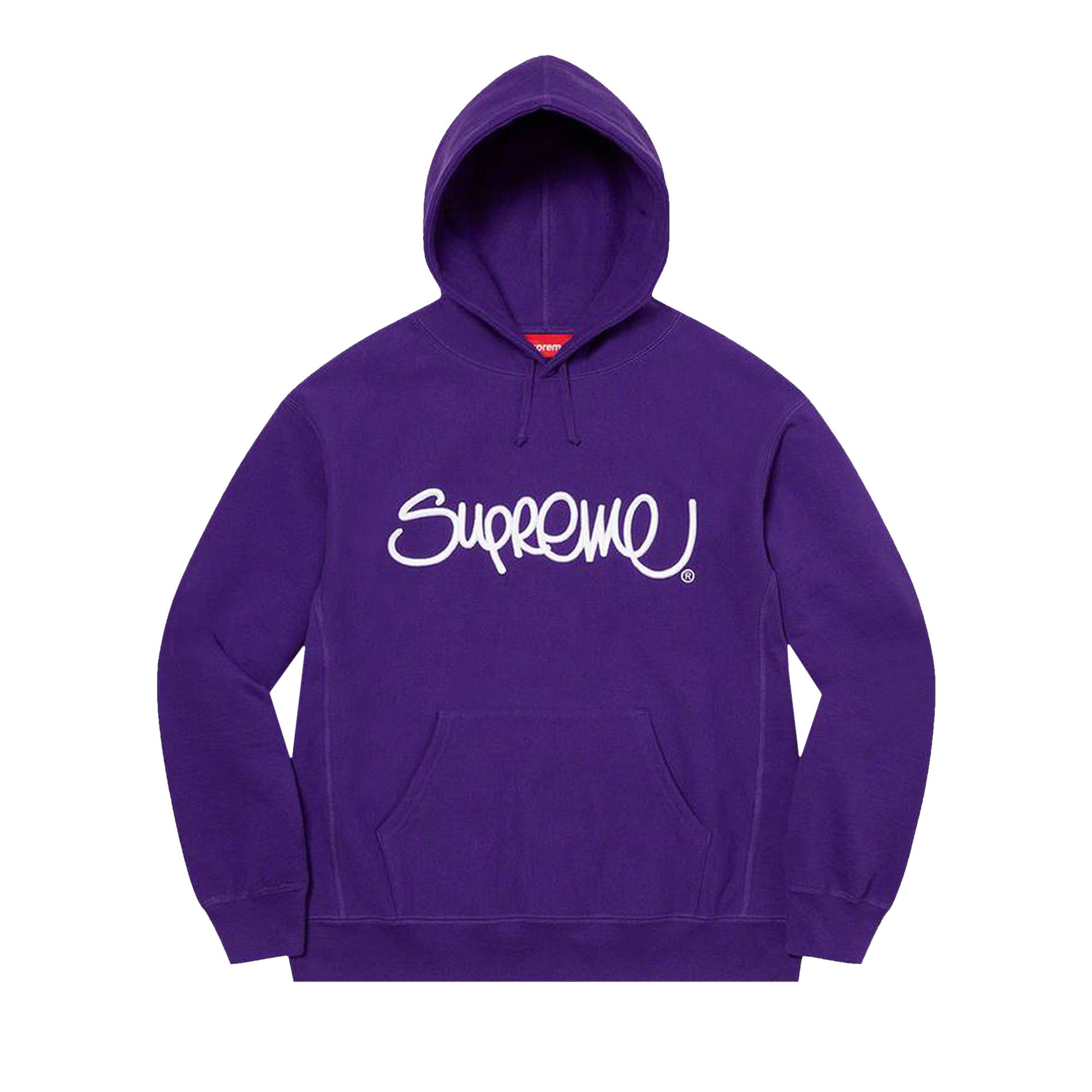 Purple hoodie supreme outlet