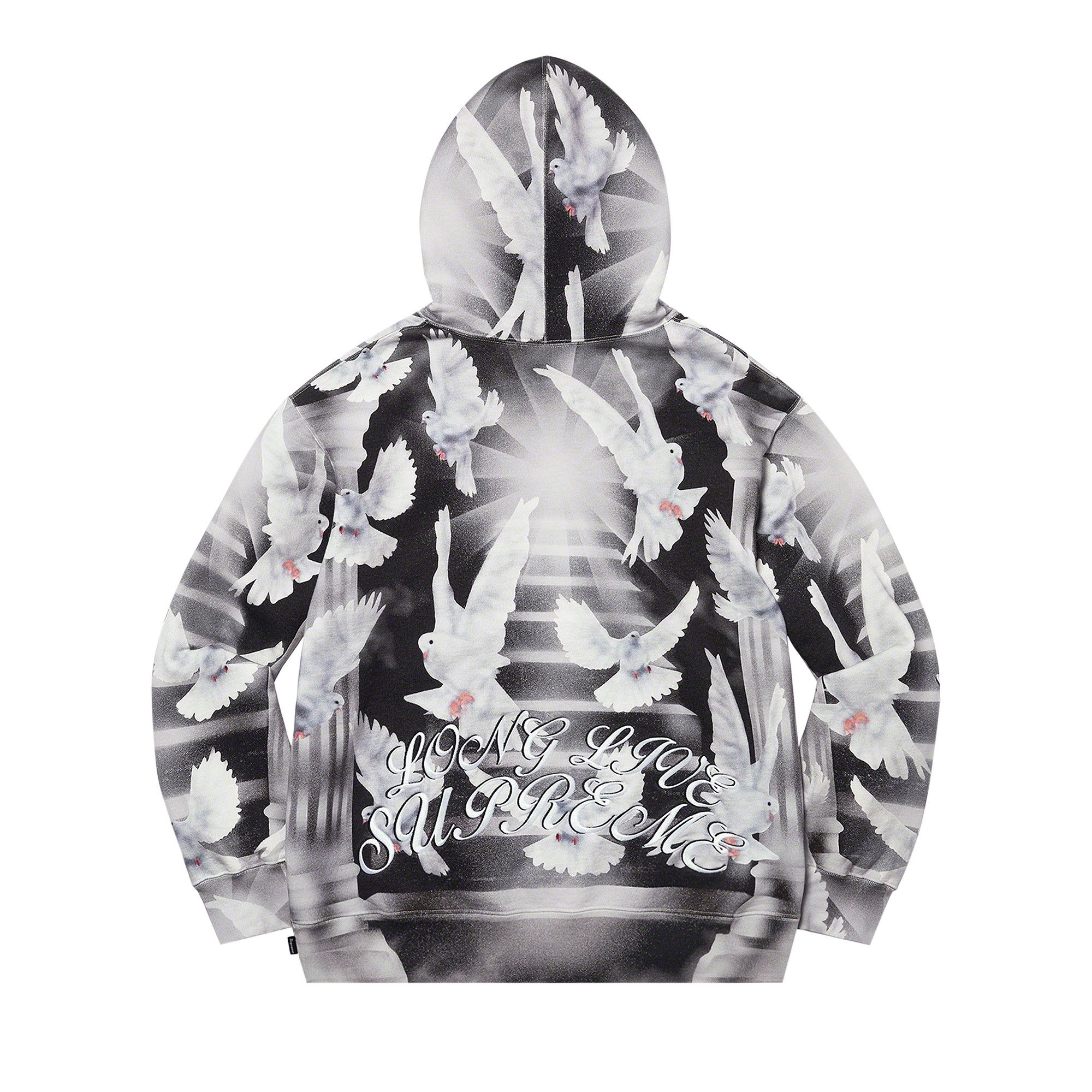 Doves hooded sweatshirt supreme on sale