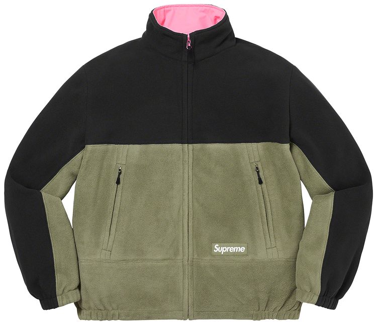 Supreme GORE TEX Reversible Polartec Lined Jacket Pink