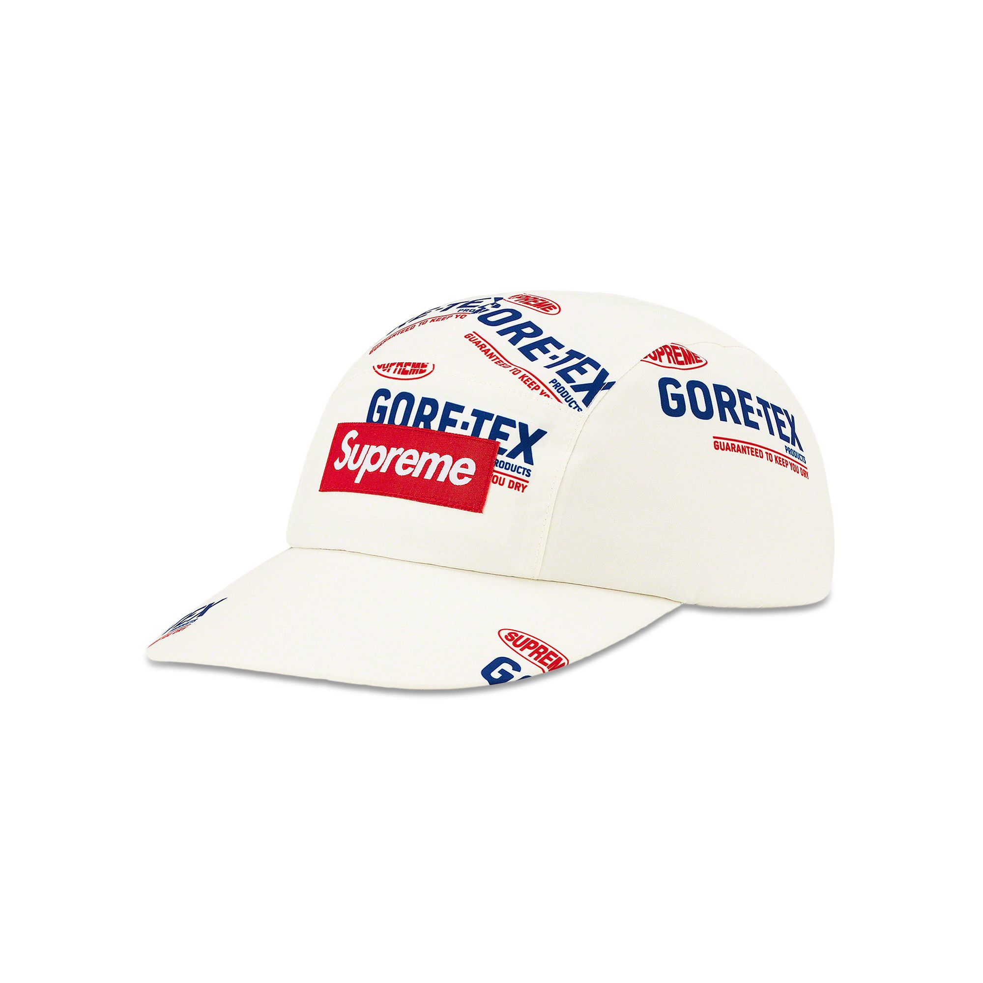 Buy Supreme GORE-TEX Polartec Long Bill Camp Cap 'Natural Logos