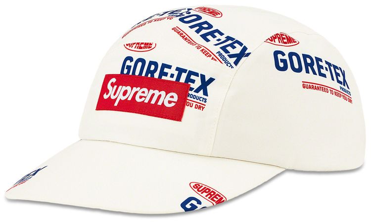 Supreme GORE TEX Polartec Long Bill Camp Cap Natural Logos