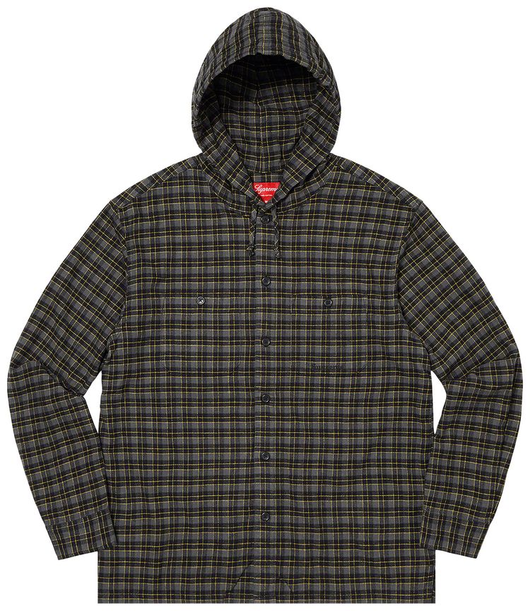 Buy Supreme Mini Plaid Hooded Shirt 