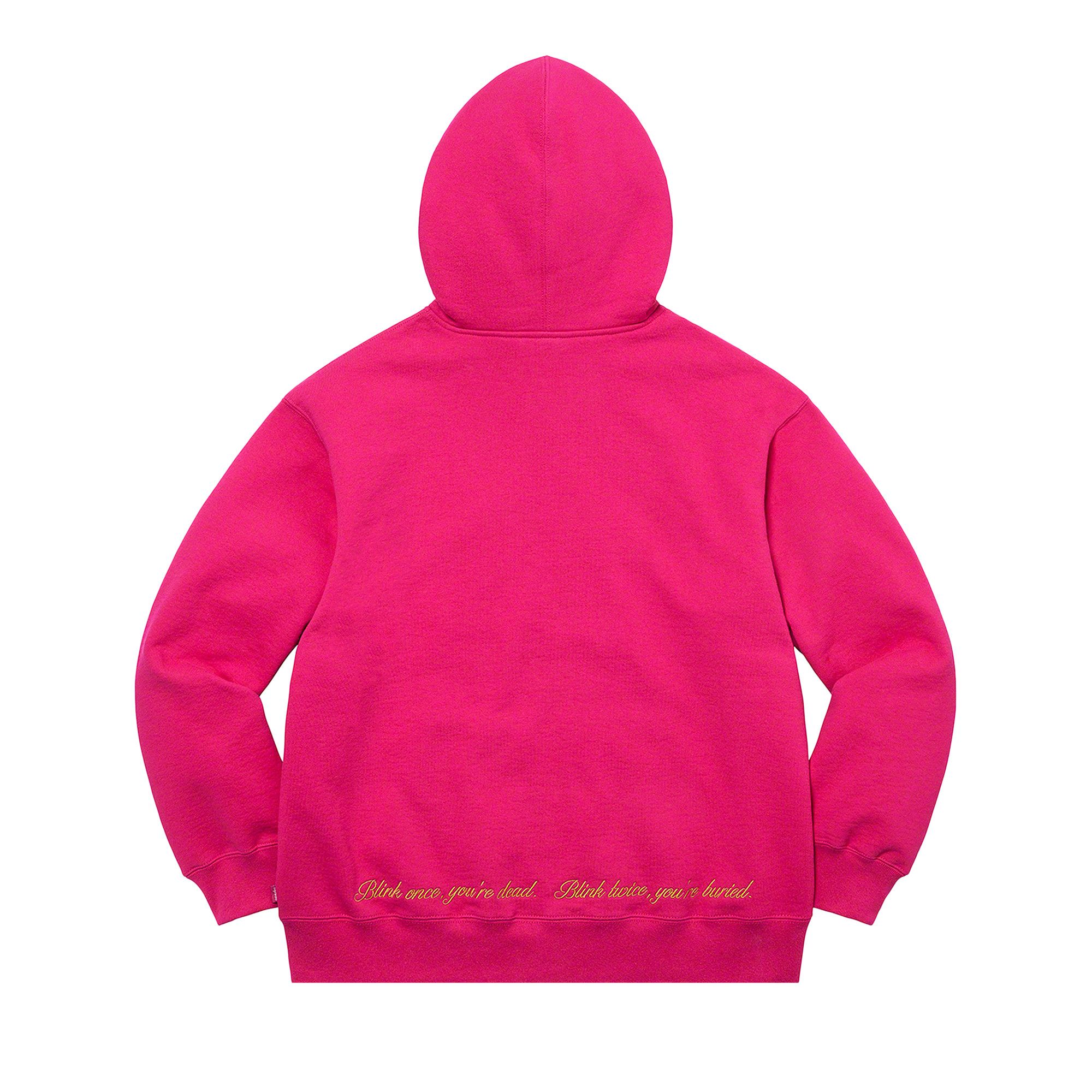 Buy Supreme Aeon Flux Zip Up Hooded Sweatshirt 'Fuchsia