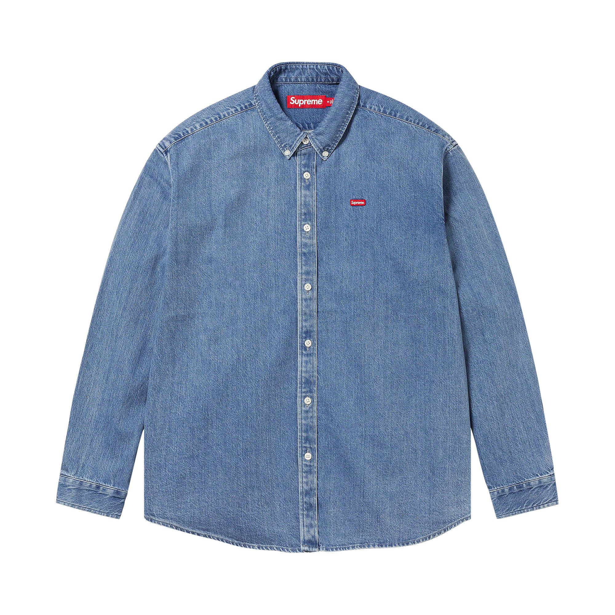 supreme Small Box ShirtネイビーS Supreme Small Box Shirt 