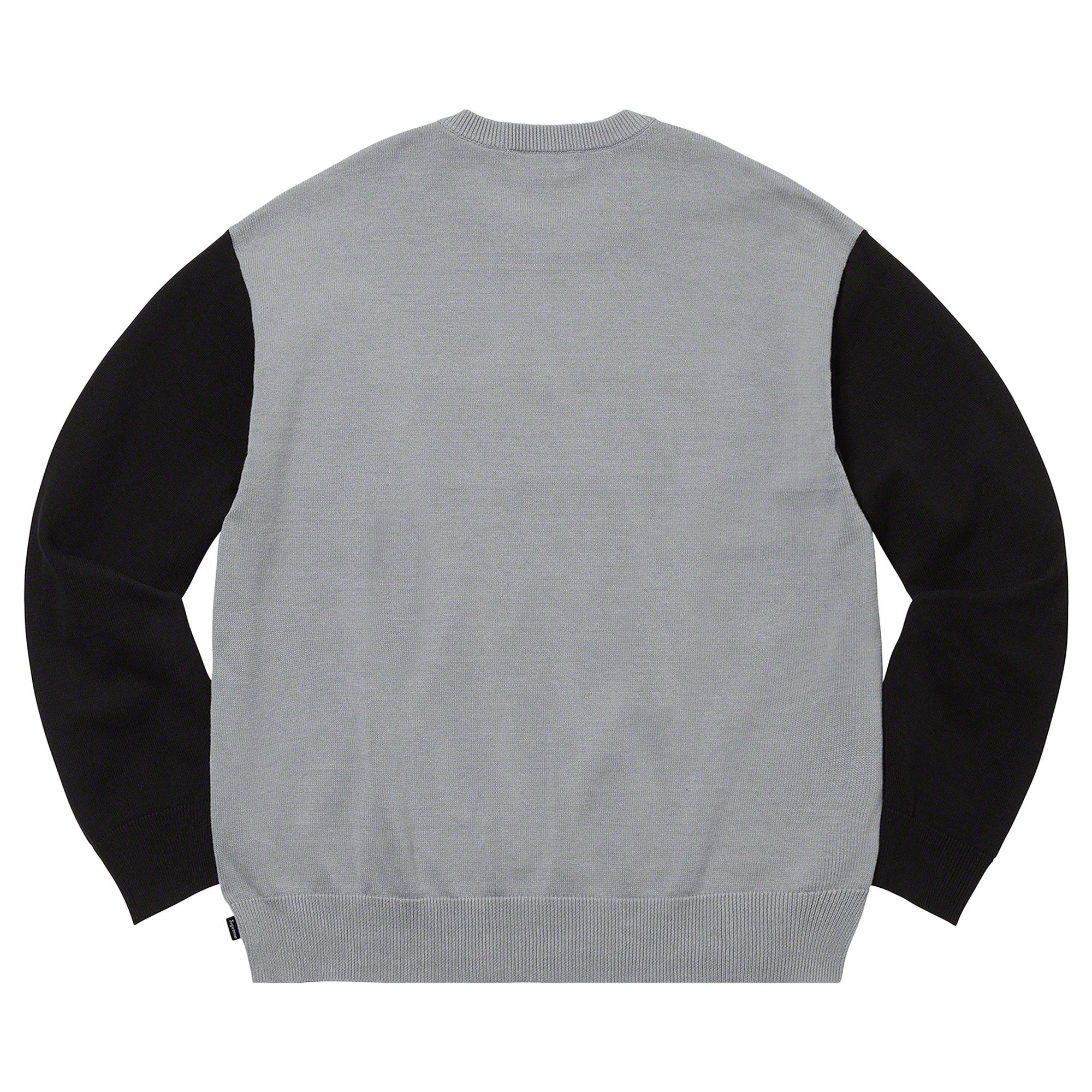 Buy Supreme 2-Tone Sweater 'Black' - SS22SK25 BLACK | GOAT
