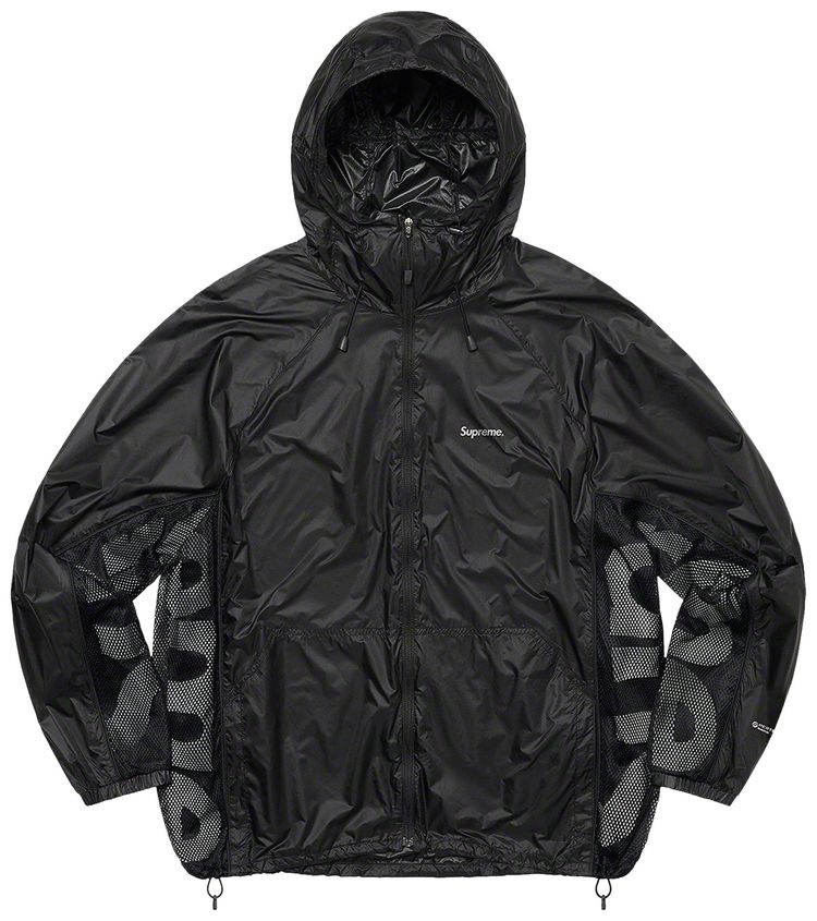 Supreme Ripstop Hooded Windshell Black
