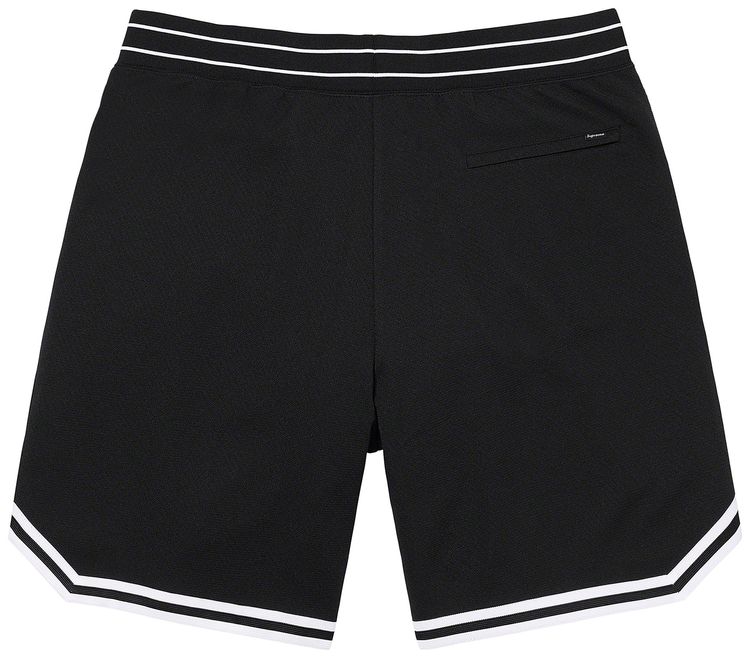 Supreme Faux Croc Basketball Short Black