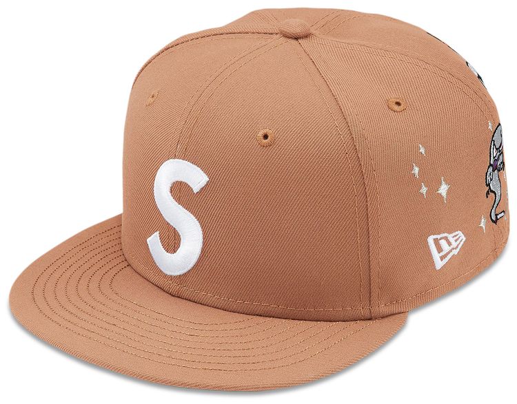 Supreme Characters S Logo New Era Brown