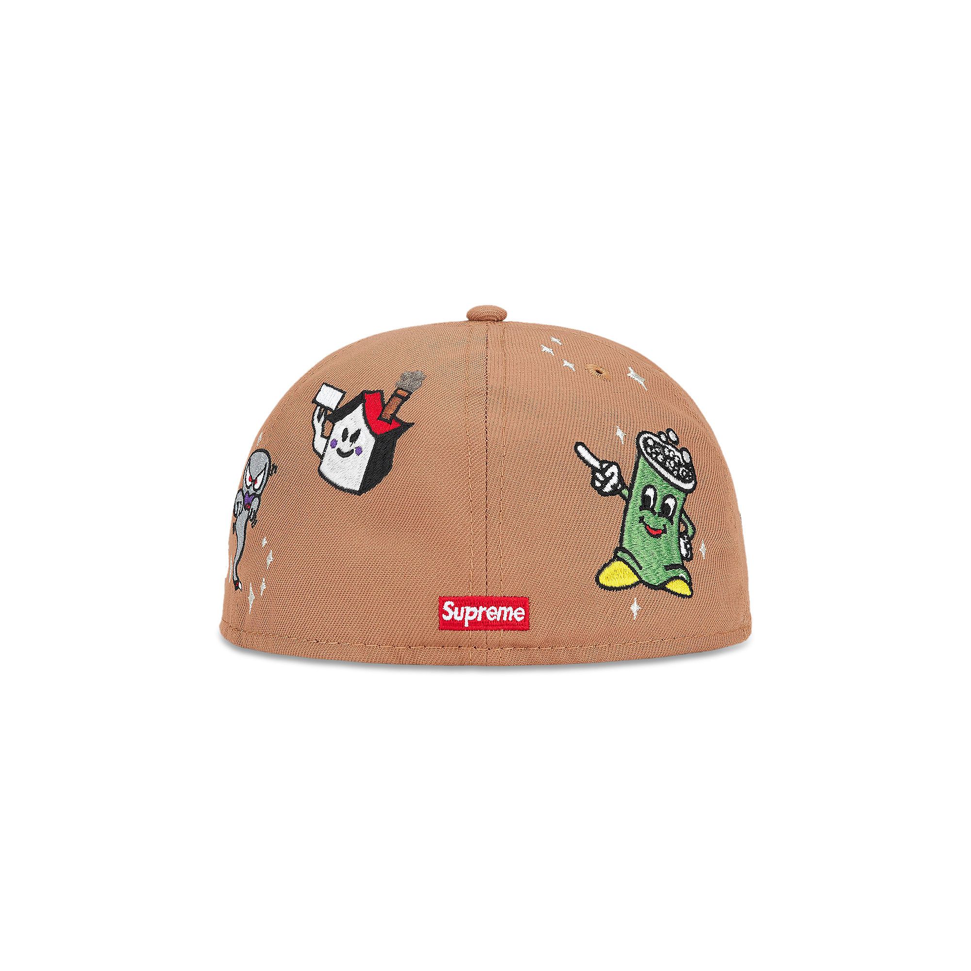 Buy Supreme Characters S Logo New Era 'Brown' - SS22H85