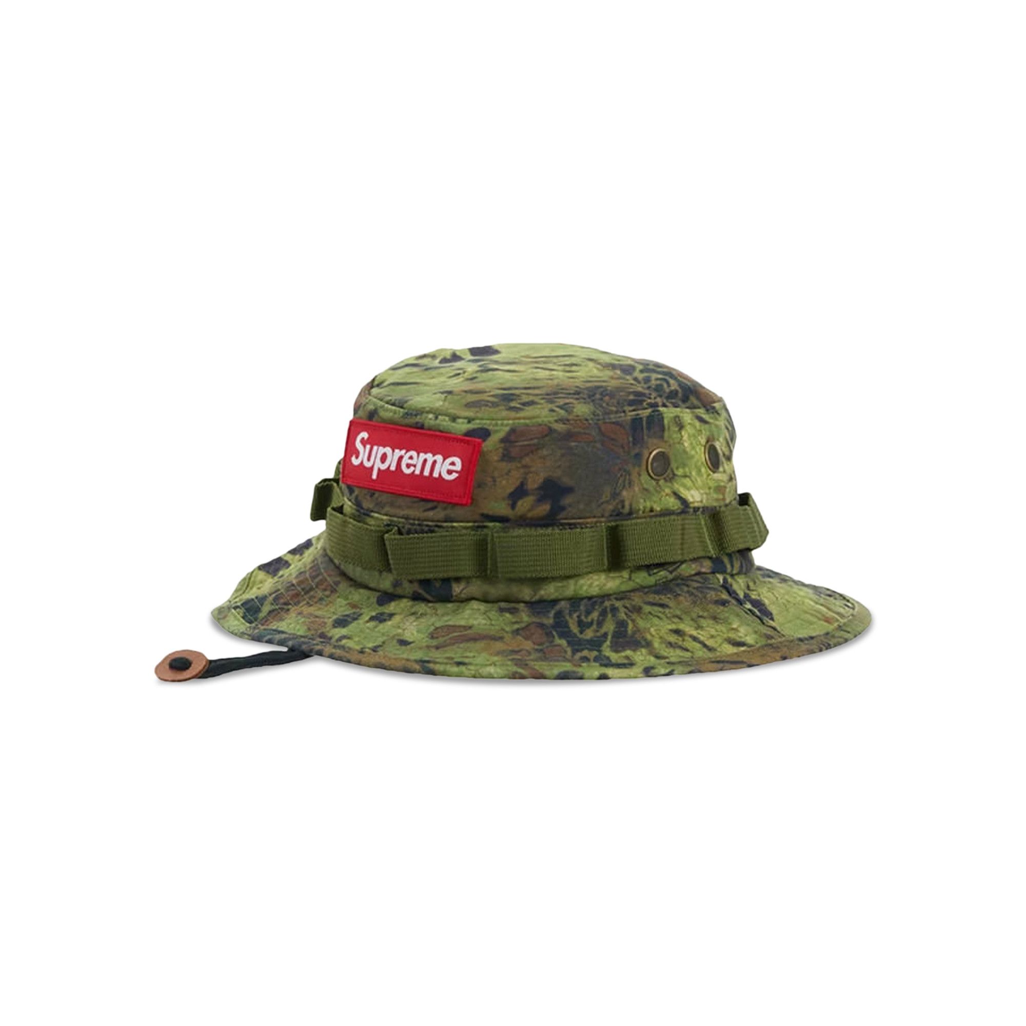 帽子 Supreme Military Boonie Olive Prym1 Camo Supreme Military Boonie (FW21) - $60
