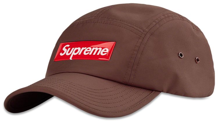 Supreme Inset Gel Camp Cap Brown