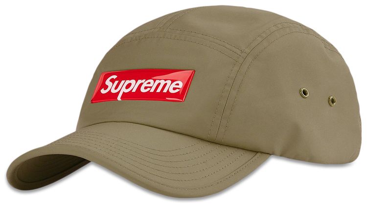 Supreme Inset Gel Camp Cap Light Olive