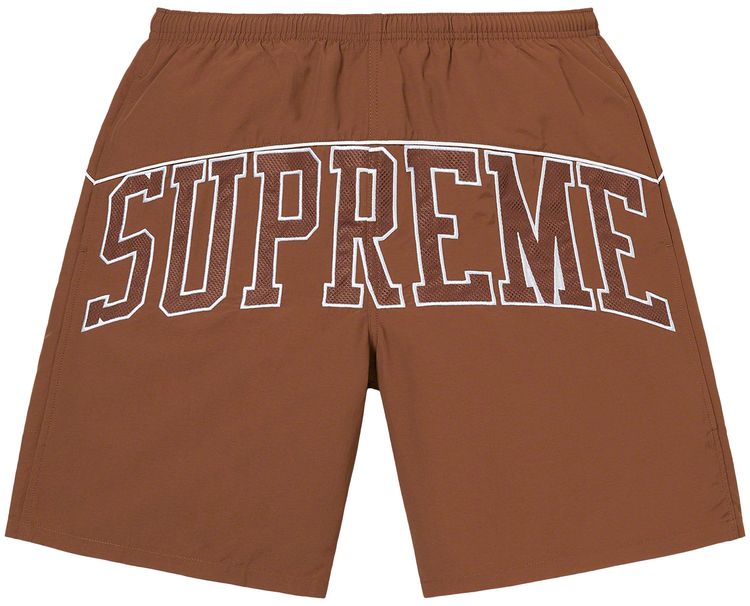 Supreme Arc Water Short Brown