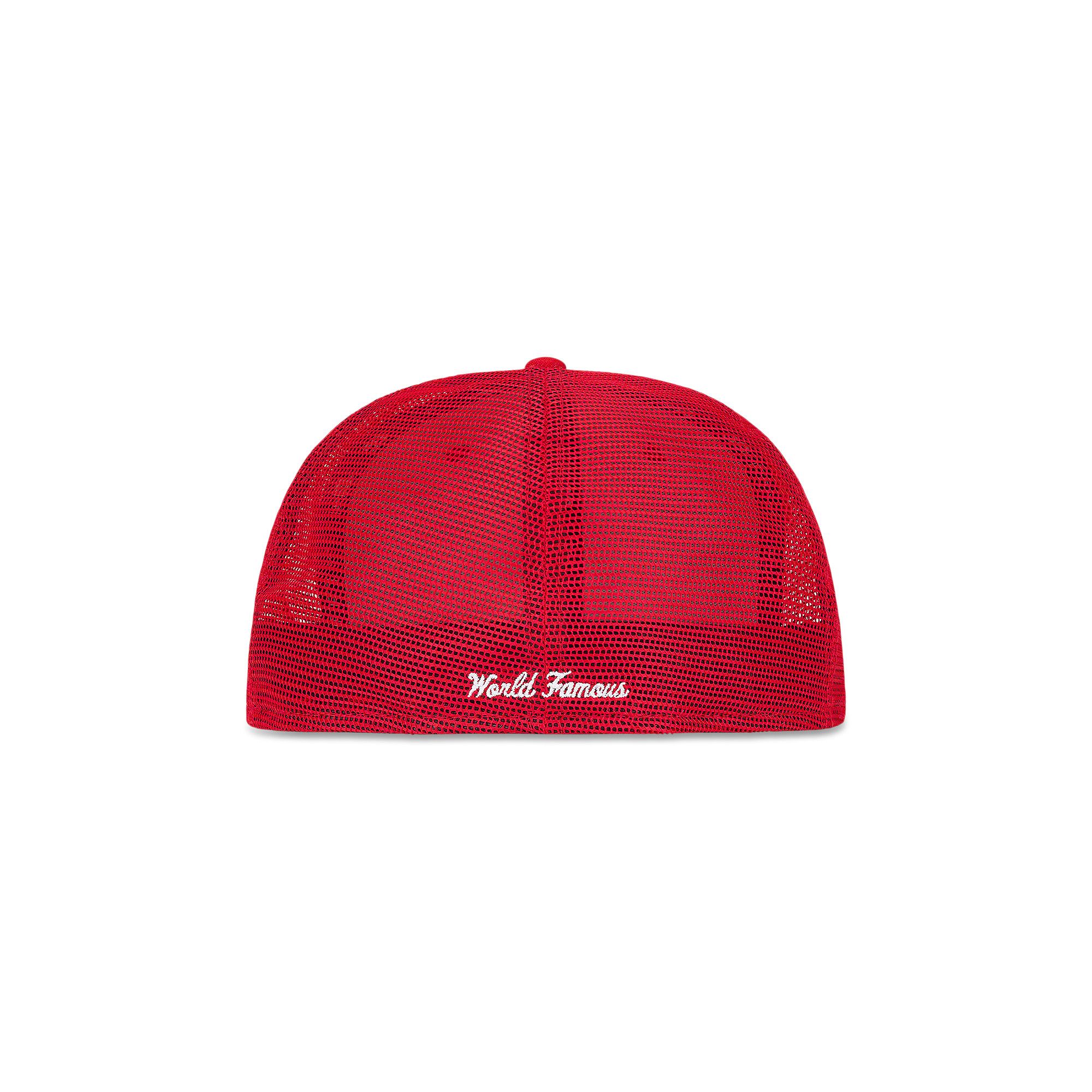 Buy Supreme Box Logo Mesh Back New Era 'Red' - SS22H49 RED | GOAT