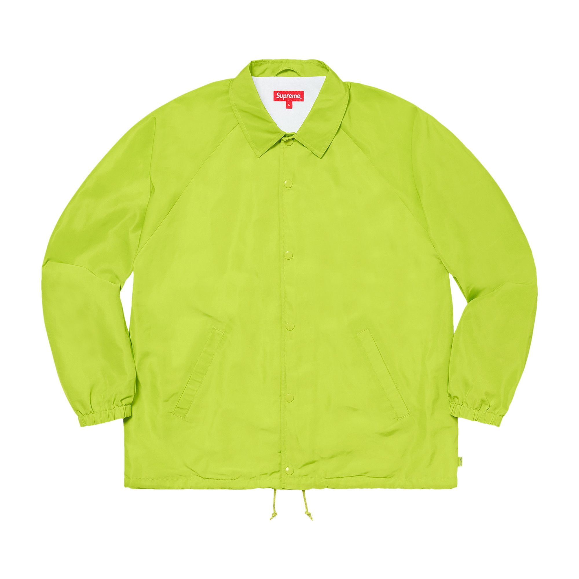 Buy Supreme World Famous Coaches Jacket 'Lime' - SS20J90 LIME | GOAT