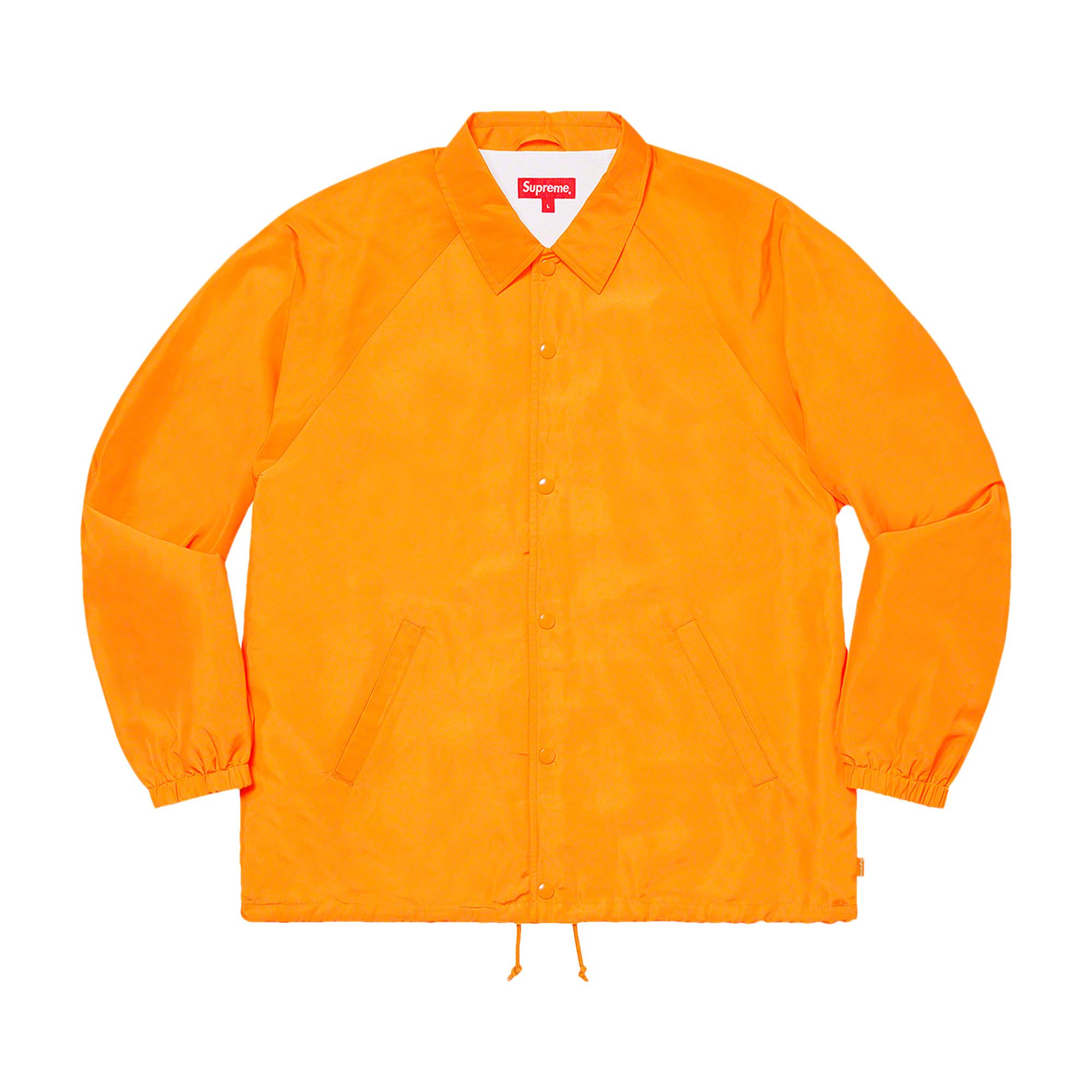 Buy Supreme World Famous Coaches Jacket 'Light Orange
