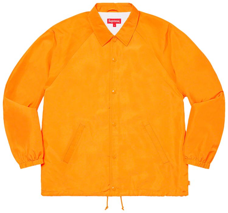 Supreme World Famous Coaches Jacket Light Orange
