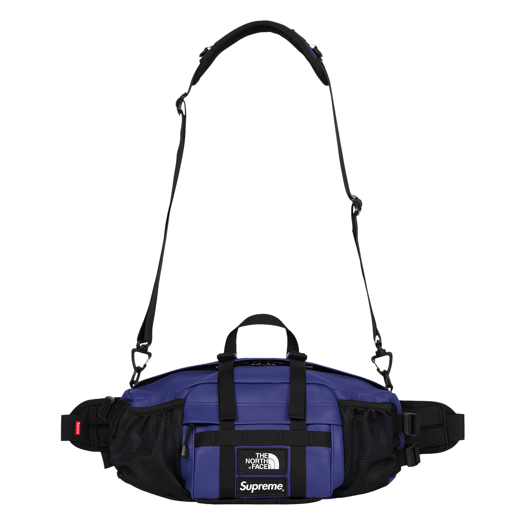Supreme the north face leather waist bag store