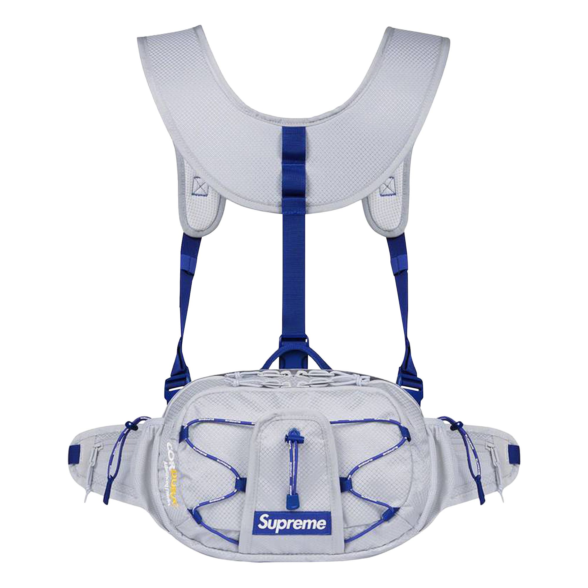 Buy Supreme Harness Waist Bag 'Silver' - SS22B12 SILVER | GOAT