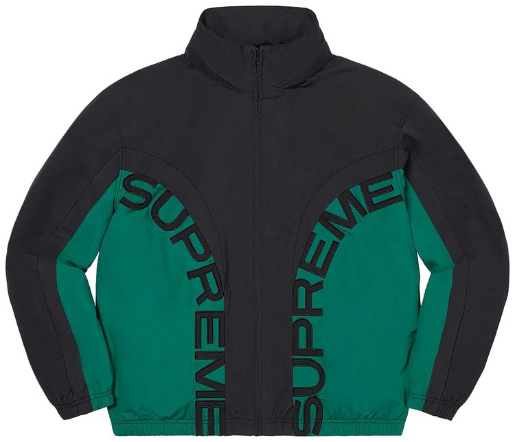 Supreme Curve Track Jacket Black