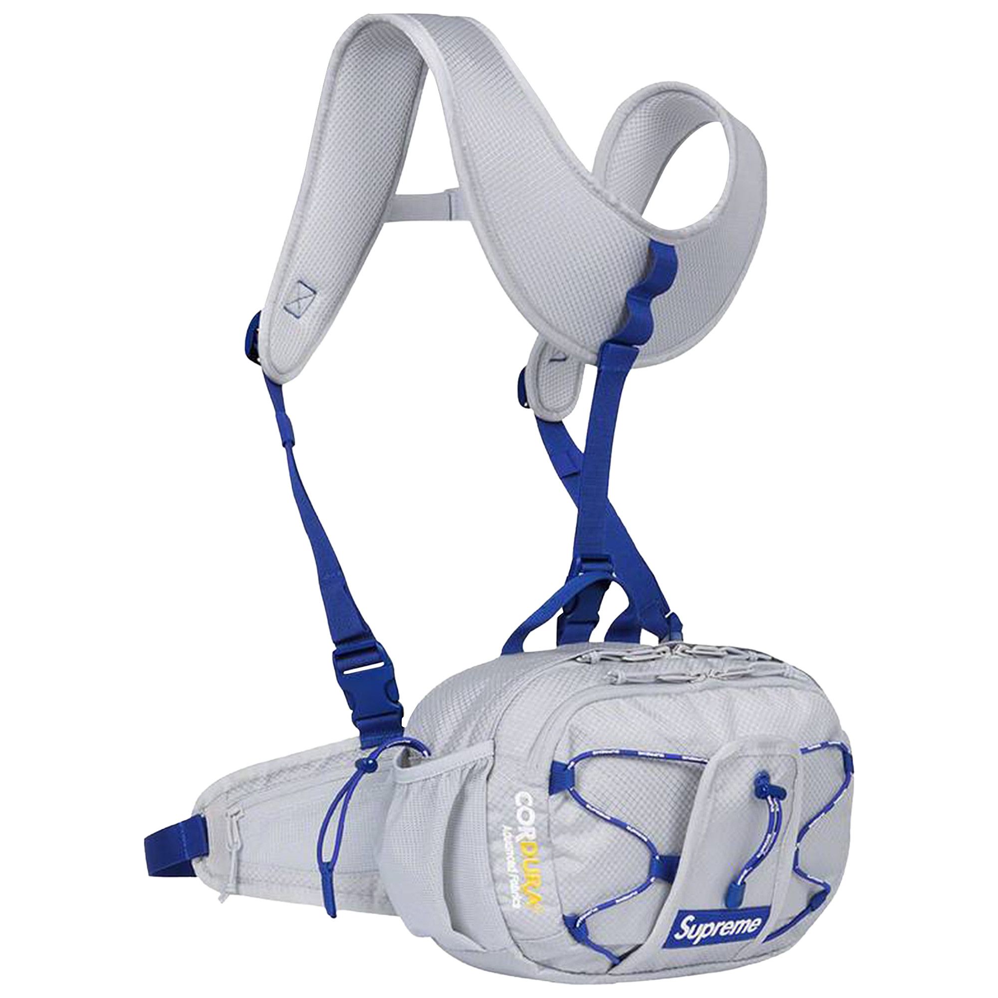 Buy Supreme Harness Waist Bag 'Silver' - SS22B12 SILVER | GOAT