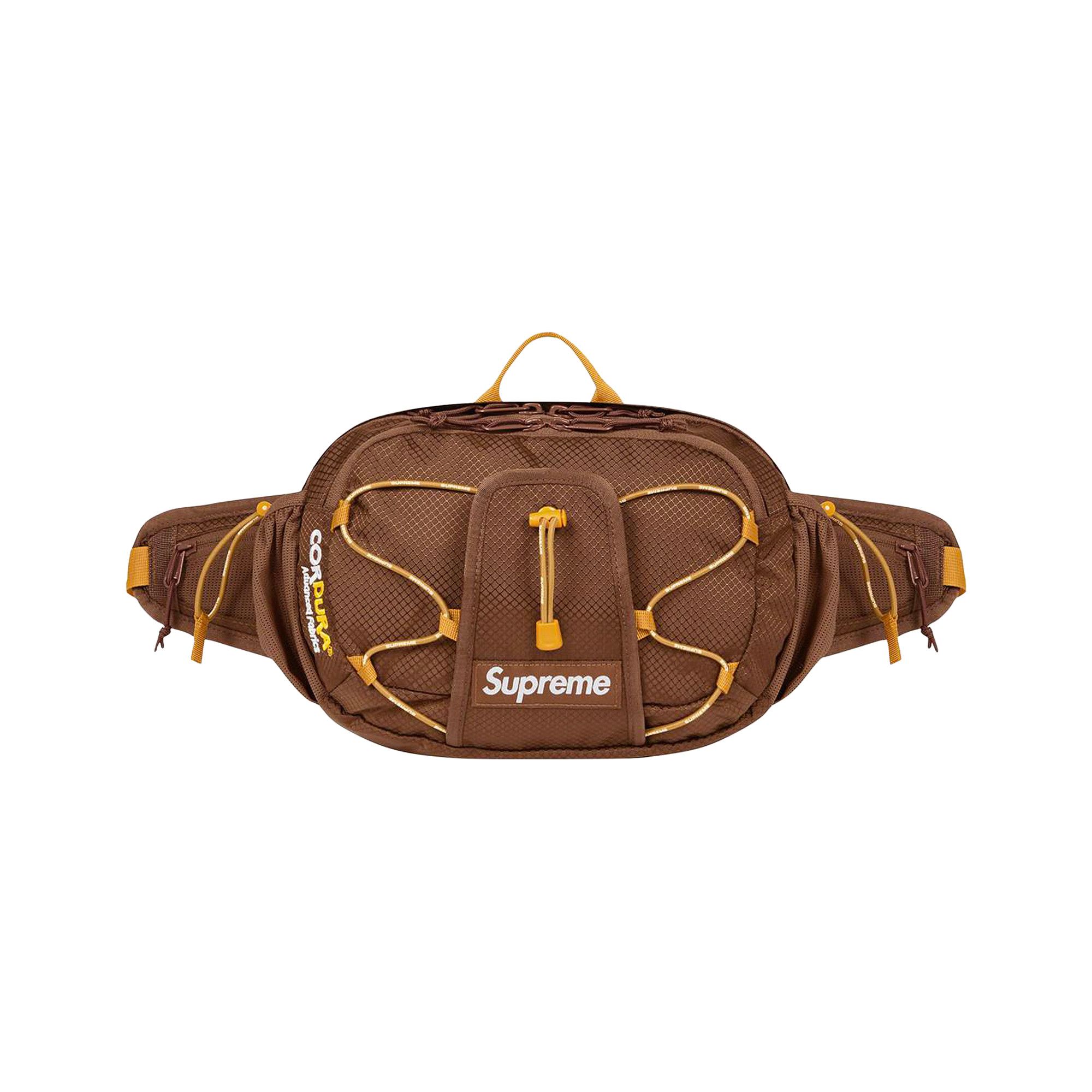 Brown supreme fanny pack outlet