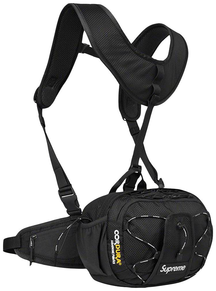 Supreme Harness Waist Bag Black
