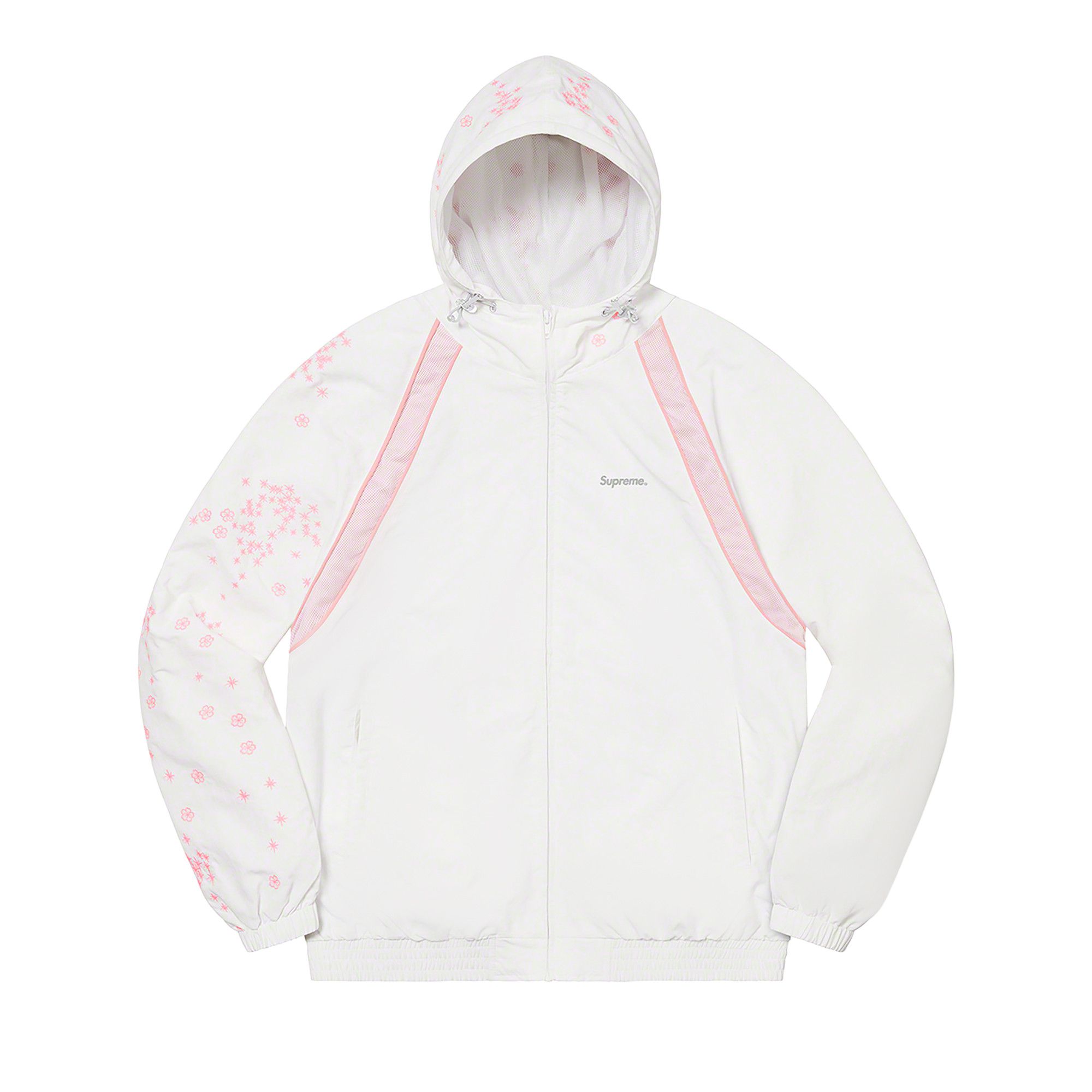 Buy Supreme AOI Glow-In-The-Dark Track Jacket 'White