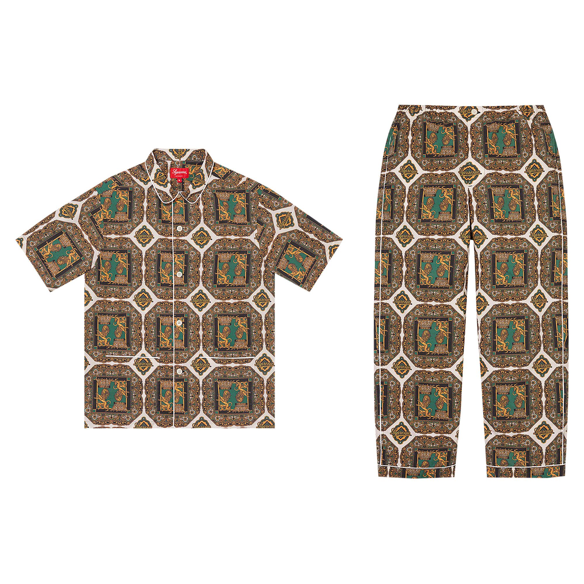Supreme pajama set outlet