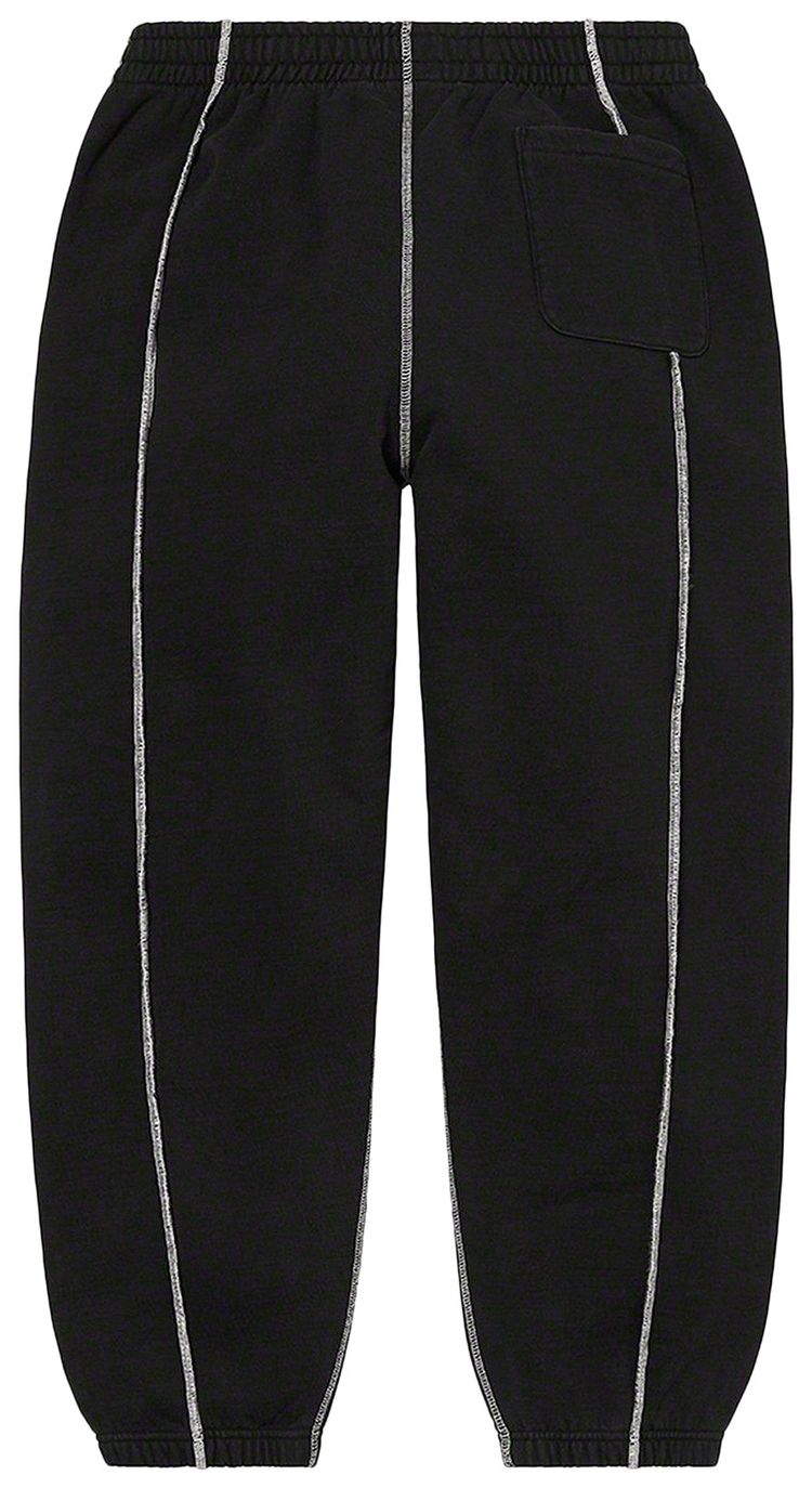 Supreme Coverstitch Sweatpant Black
