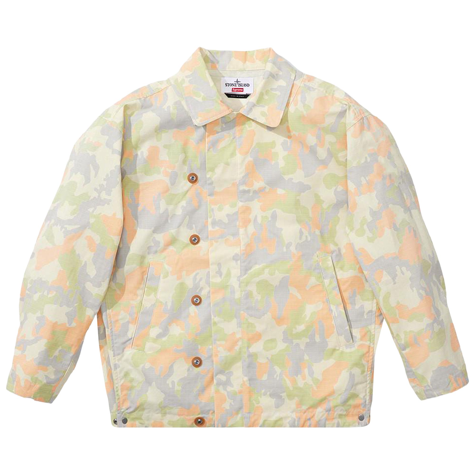 Buy Supreme x Stone Island Reactive Ice Camo Ripstop Jacket Tan SS22J11 TAN GOAT UK