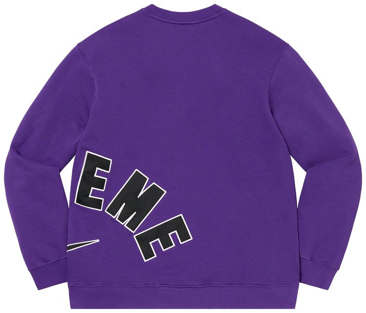 Supreme x Nike Arc Crewneck Purple