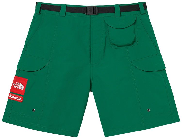 Supreme x The North Face Trekking Packable Belted Short Dark Green