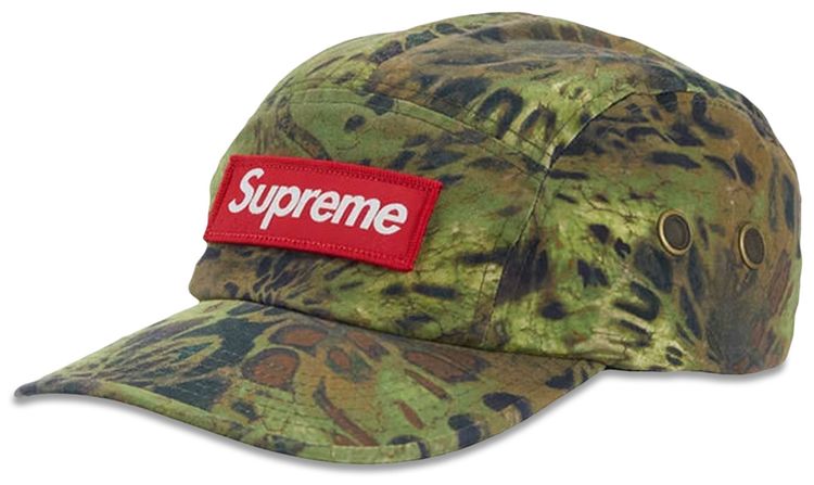 Supreme Military Camp Cap Olive Pryml Camo