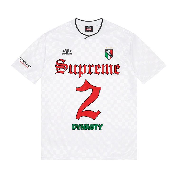 Supreme x Umbro Soccer Jersey White