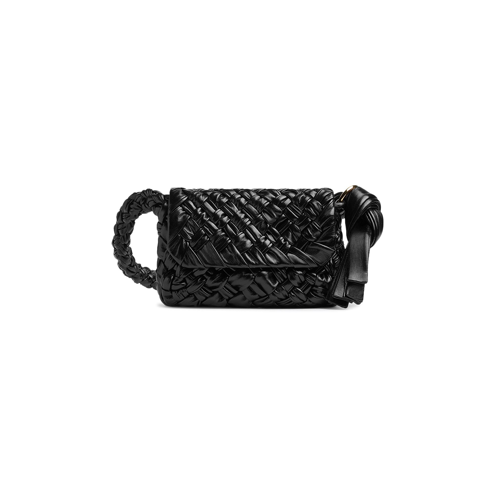 Buy Bottega Veneta Kalimero Città 'Black/Brass' - 785797