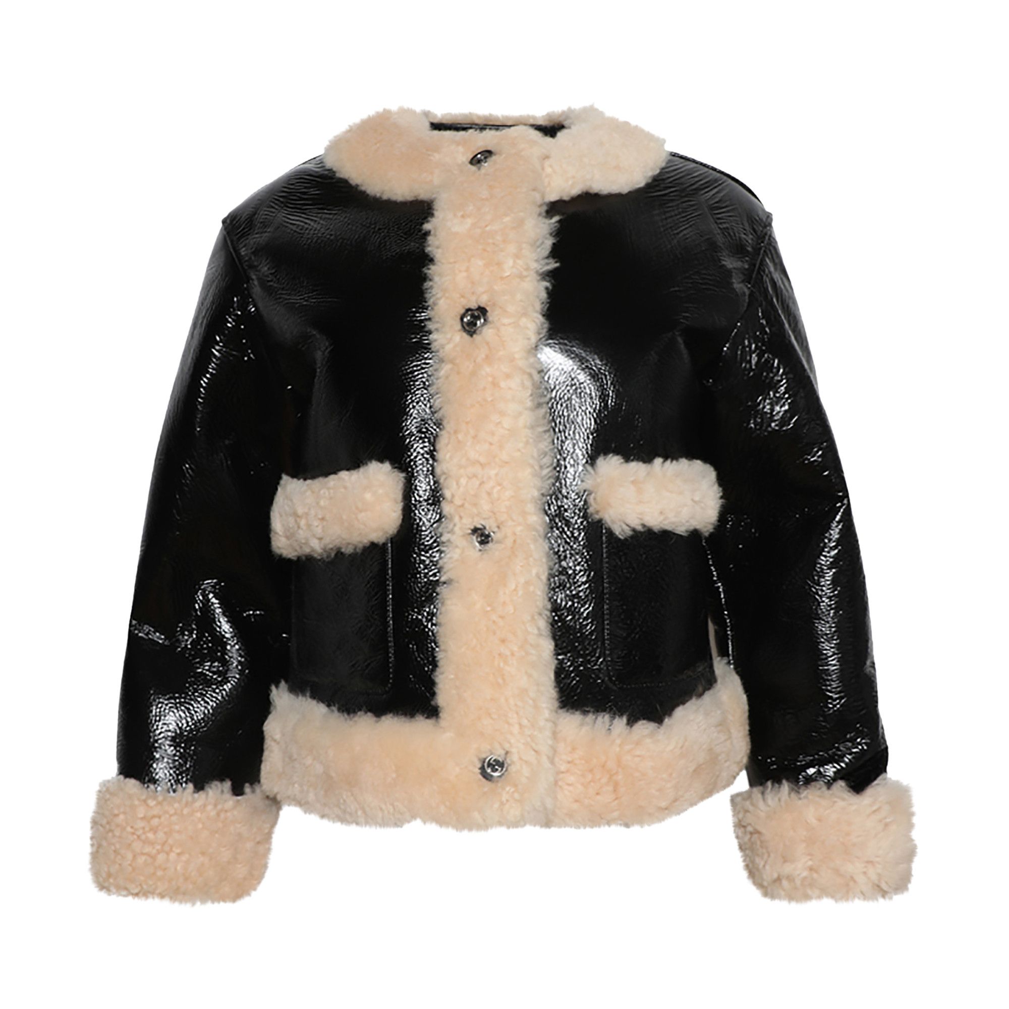Gucci shearling jacket 2025