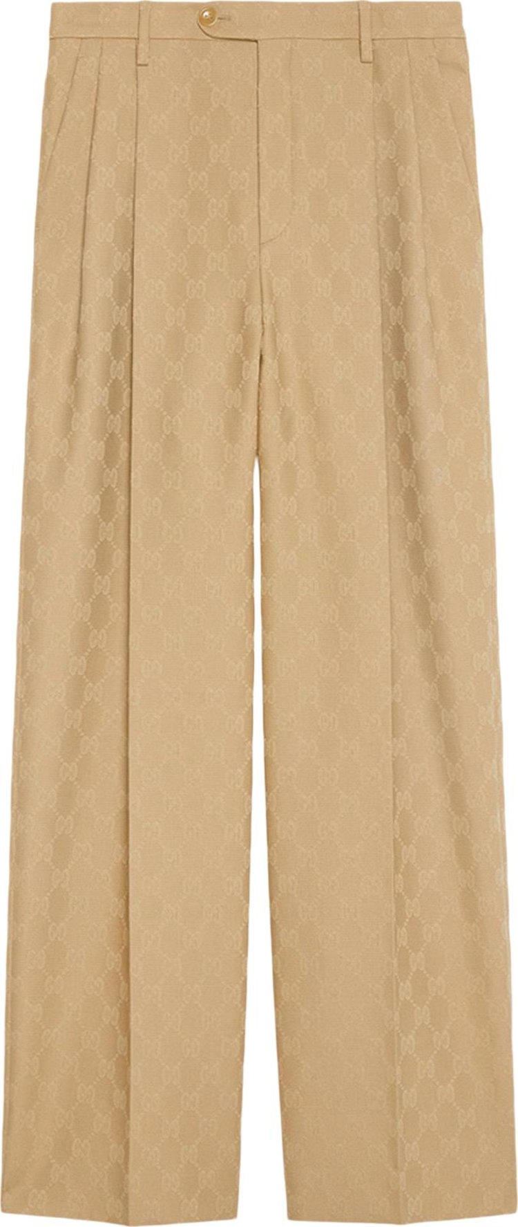 Gucci GG Wool Pant Camel