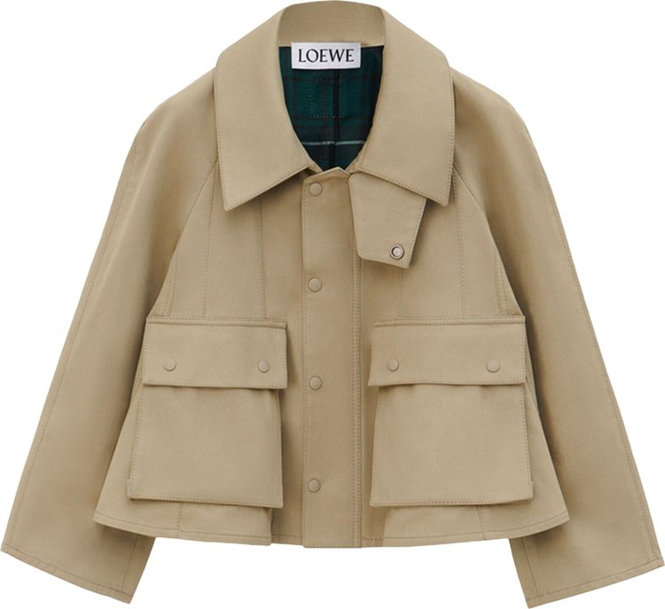 Loewe Trapeze Jacket SafariBeigeGreen