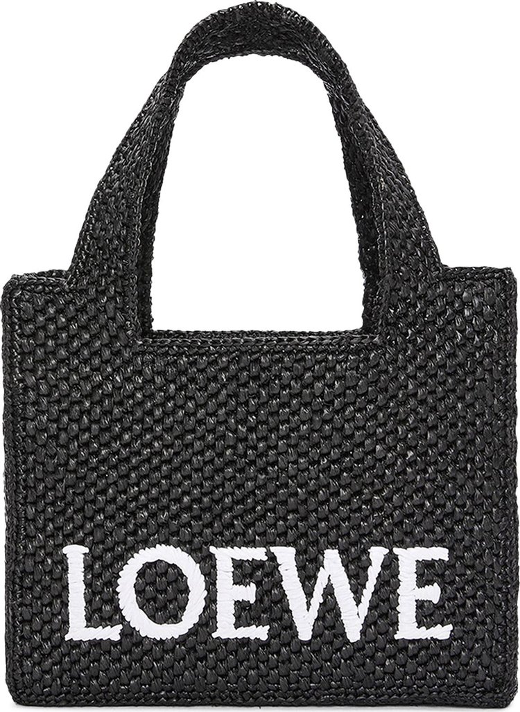 Loewe Font Tote Mini Bag Black