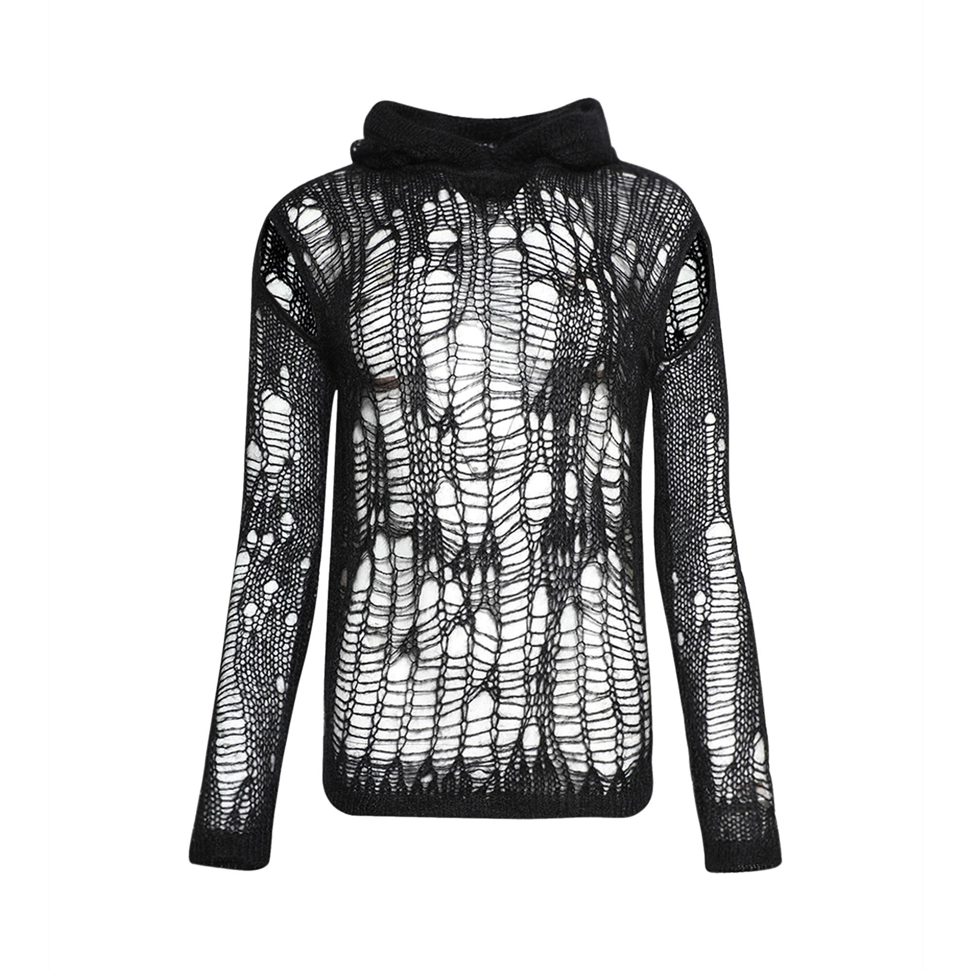 Buy Rick Owens Spider Hoodie 'Black' - RP02D3600 KNETMH 09