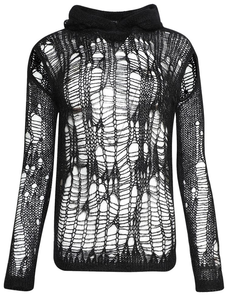 Rick Owens Spider Hoodie Black