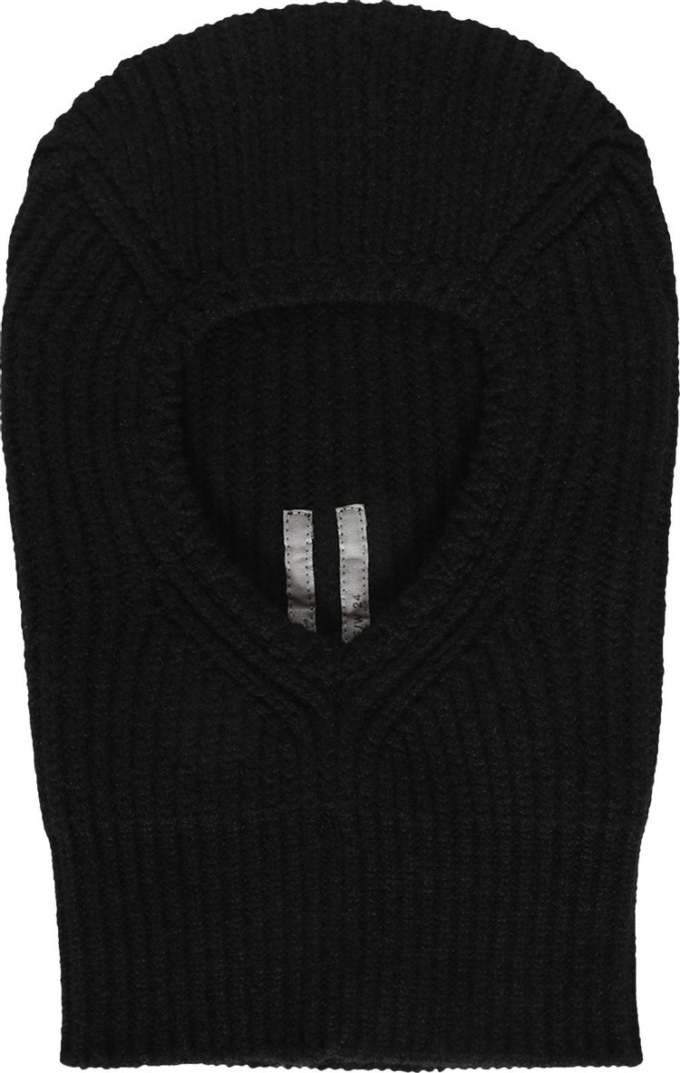 Rick Owens Sphinx Skull Balaclava Black