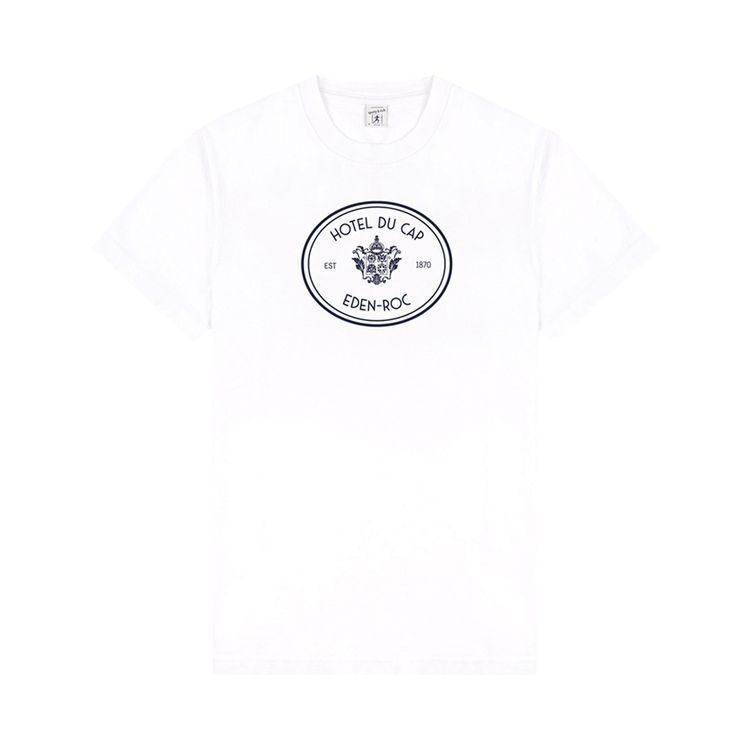 Sporty  Rich Eden Crest Kennedy T Shirt White