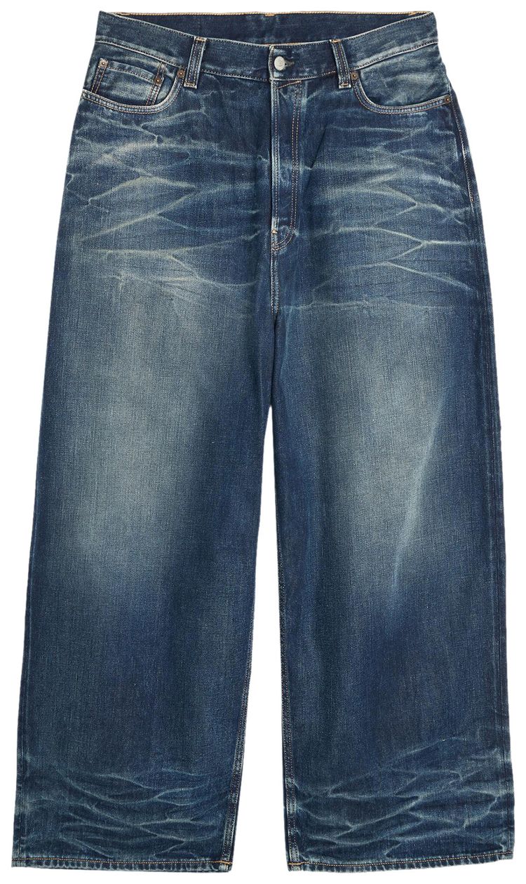 Acne Studios 2023M Baggy Fit Jeans Mid Blue
