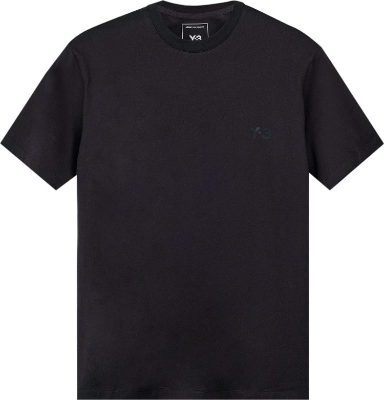 Y 3 Short Sleeve Tee Black